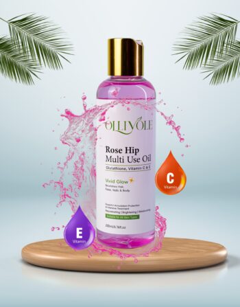 Rose Hip Multi Purpose Body Oil with Vitamin C & E