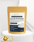 OlliYole Pure Alum Powder Natural Deodorant, Skin Brightening & Aftershave Soothing Mineral