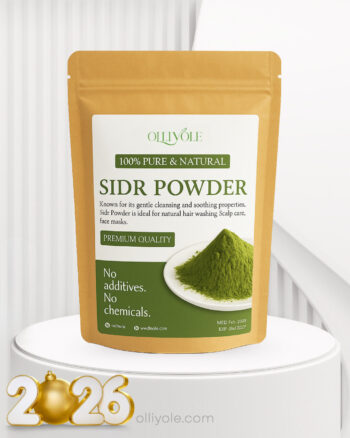 OlliYole Sidr Powder Natural Hair Cleanser, Conditioner and Soothing Skin Mask