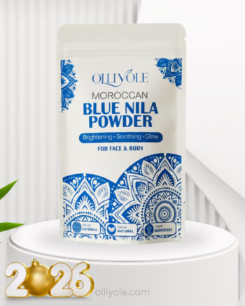 OlliYole Moroccan Blue Nila Brightening Face Pack