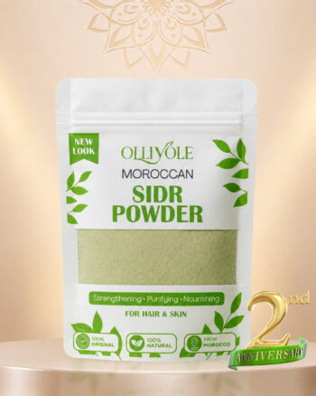 Moroccan Sidr Powder Natural Hair Cleanser Conditioner and Soothing Skin Mask