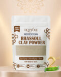 Moroccan Rhassoul (Ghassoul) Clay Powder for Deep Pore Detox and Hair Volumizing Mask