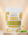Moroccan Tebrima Glow Herbal Powder Brightening and Radiance Booster for Face and Body